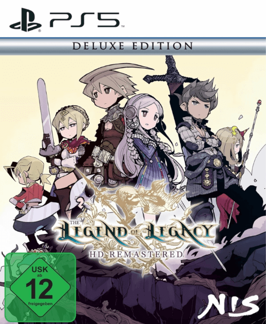 The Legend Of Legacy HD Remastered [Deluxe Edition] box art for Playstation 5